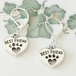 Dog earrings pawn lever backs mom dog lover